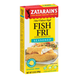 NolaCajun Zatarain's Seasoned Fish Fri Louisiana Cajun Seasoned Fish Fry Coating