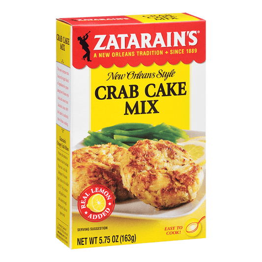 NolaCajun Zatarain's Crab Cake Mix Louisiana Cajun Crab Cake Batter Mix New Orleans