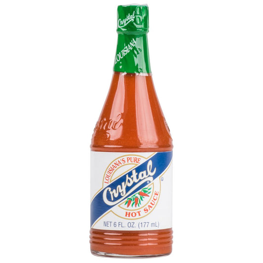 Crystal Hot Sauce - Louisiana Pure Original Hot Pepper Sauce