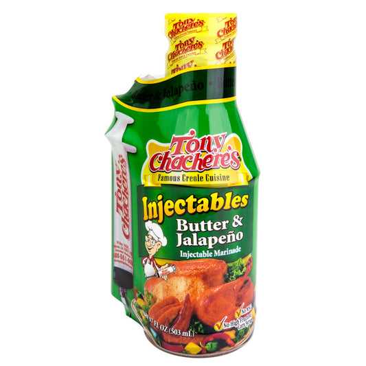 NolaCajun Tony Chacheres Butter Jalapeno Injectable Marinade Louisiana