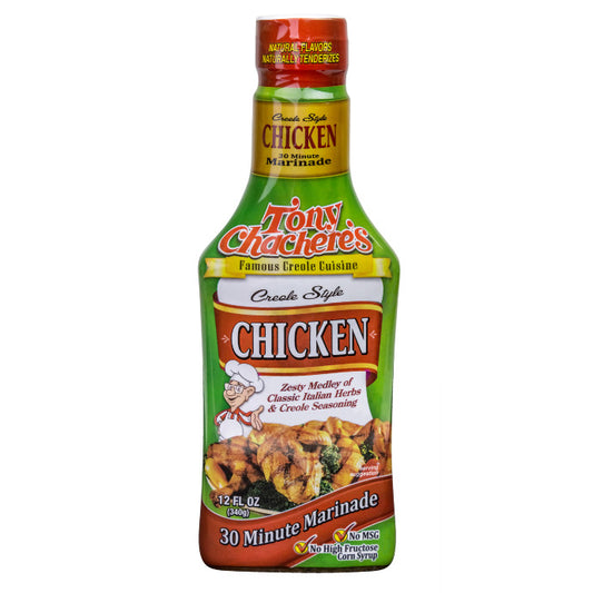 NolaCajun Tony Chachere's Creole Style Chicken Marinade Louisiana Cajun Chicken Seasoning