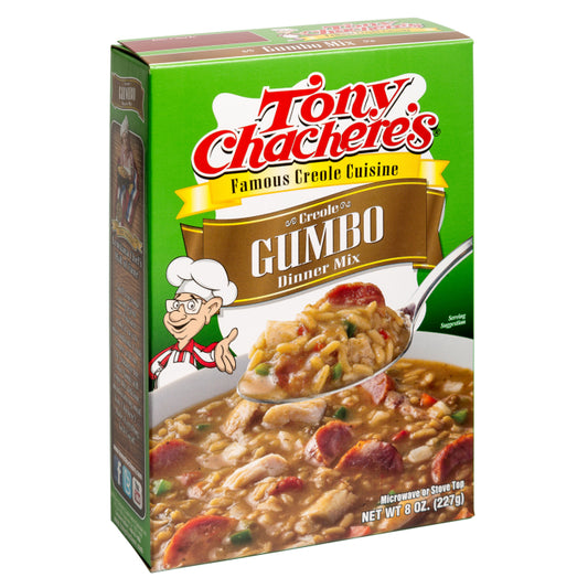 NolaCajun Tony Chachere's Gumbo Mix Louisiana Cajun Gumbo Seasoning Base Mix
