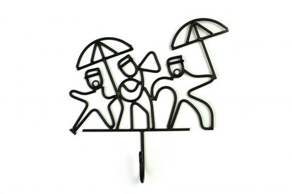 NolaCajun Second Line Metal Wall Hook Cajun Home Decor