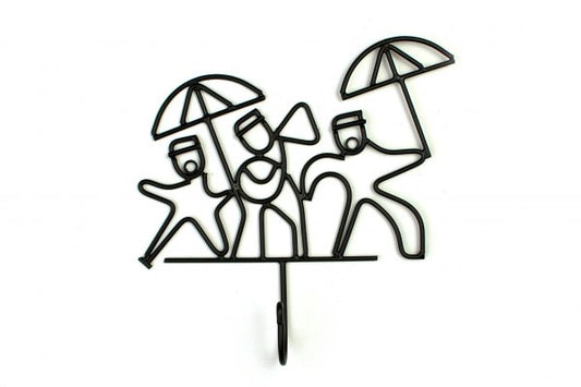 NolaCajun Second Line Metal Wall Hook Cajun Home Decor