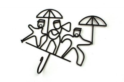 NolaCajun Second Line Metal Wall Hook New Orleans Louisiana