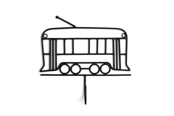 NolaCajun Streetcar Metal Wall Hook Cajun Home Decor