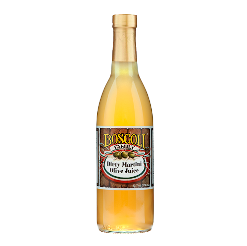 Boscoli Dirty Martini Olive Juice - New Orleans Italian Olive Brine for Cocktails