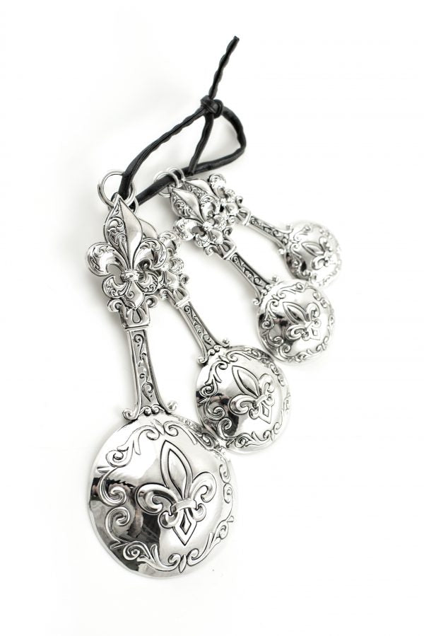 NolaCajun Fleur De Lis Measuring Spoons New Orleans Kitchen