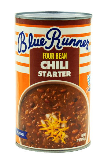 Blue Runner Four Bean Chili Starter - Louisiana Style Four Bean Chili Base