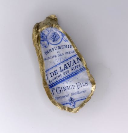 NolaCajun French Script Giraud Decorative Oyster Shell Louisiana Creole Decor New Orleans