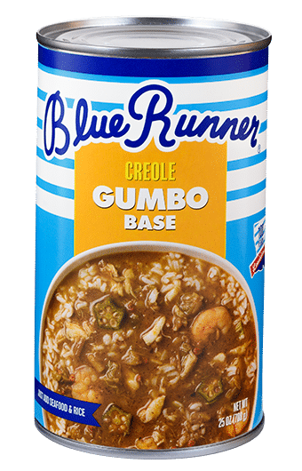 Blue Runner Creole Seafood Gumbo Base - Louisiana Seafood Gumbo Cooking Base