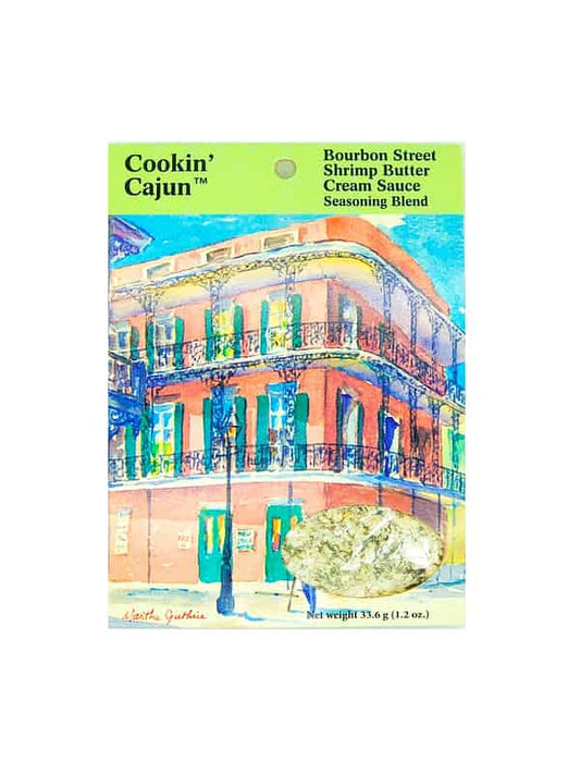 NolaCajun Cookin Cajun Bourbon Street Shrimp Butter Cream Sauce Louisiana