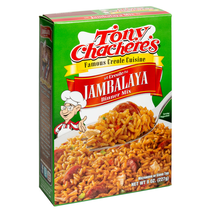 NolaCajun Tony Chachere's Creole Jambalaya Mix Louisiana Cajun Jambalaya Seasoning