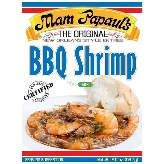 NolaCajun Mam Papauls BBQ Shrimp Mix Louisiana Cajun Shrimp New Orleans