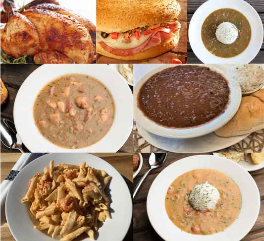 NolaCajun Cajun Dinner Box for 2 Louisiana Authentic Cajun Meal
