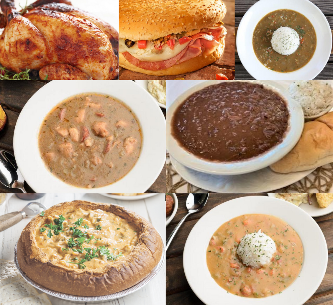 NolaCajun Cajun Dinner Box 4-6 People Louisiana Authentic Meal