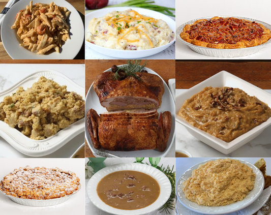 NolaCajun Holiday Dinner Box 10-14 People Louisiana Cajun Feast