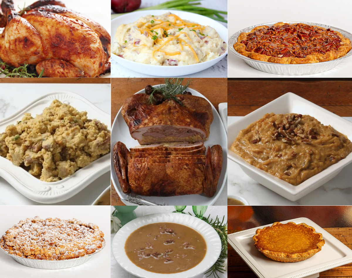 NolaCajun Holiday Dinner Box 15-20 People Louisiana Family Feast