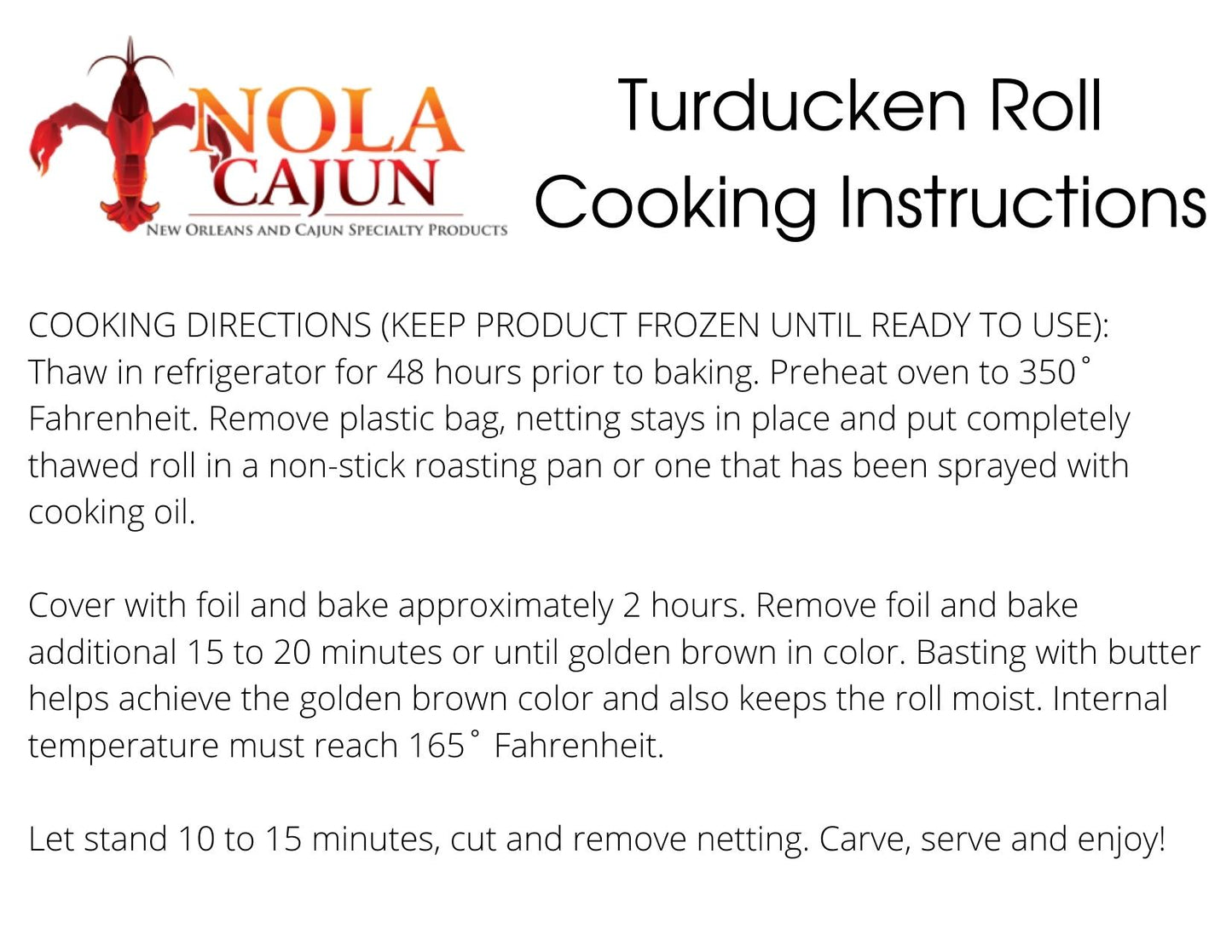 NolaCajun Turducken Roll with Jalapeno Cornbread Sliced Louisiana Cajun Turducken