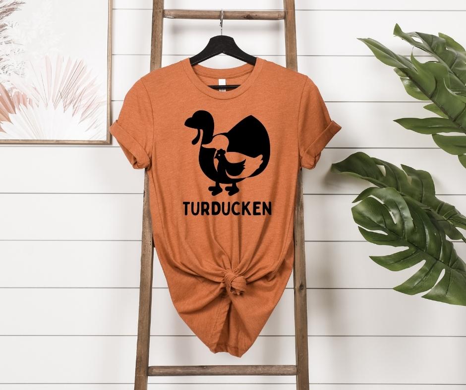 NolaCajun Unisex Turducken Holiday T-Shirt Louisiana Christmas