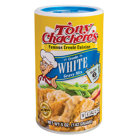NolaCajun Tony Chachere's White Gravy Louisiana Cajun White Gravy Mix
