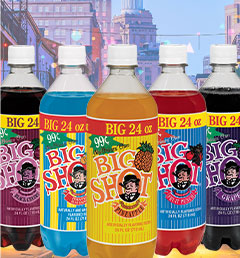 Big Shot Soda Banner - New Orleans Louisiana Favorite Soft Drink