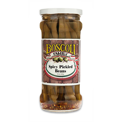Boscoli Spicy Green Beans 12oz - New Orleans Italian Pickled Spicy Green Beans