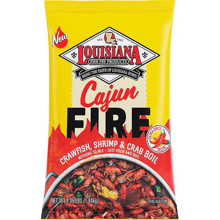 Louisiana Fish Fry Cajun Fire Crawfish Boil Seasoning