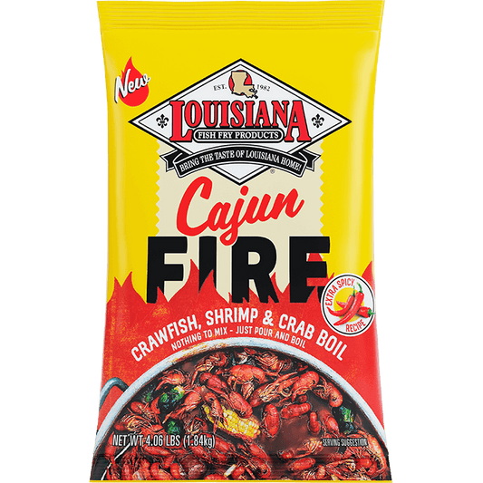 Louisiana Fish Fry Cajun Fire Crawfish Boil Seasoning