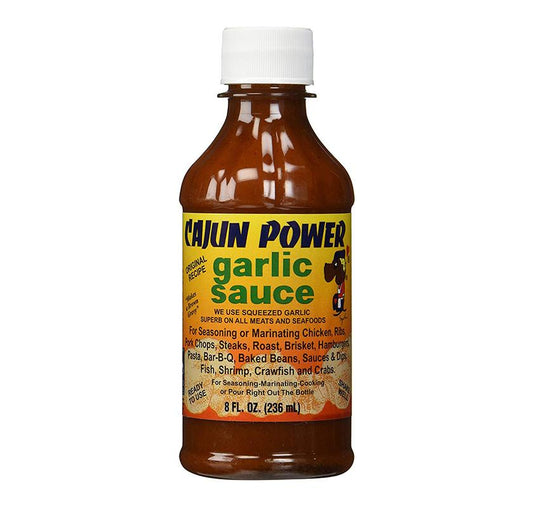 Cajun Power Garlic Sauce - Louisiana Garlic Cooking and Dipping Sauce