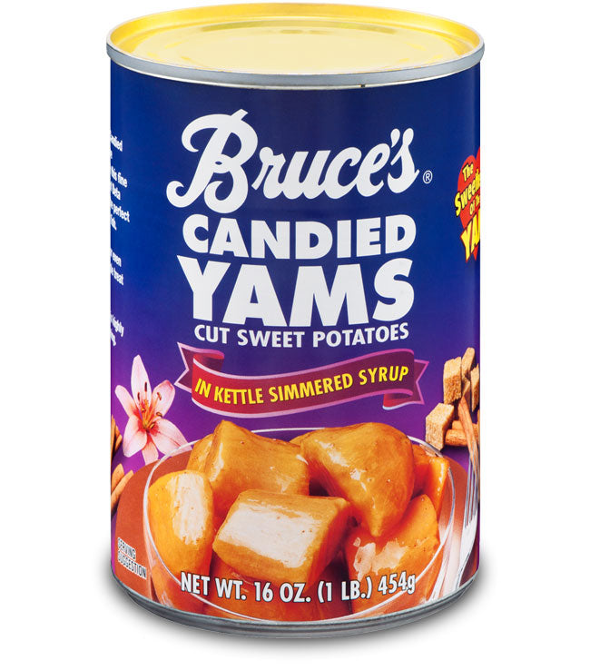 Bruce's Candied Yams 16oz Can - Louisiana Southern Sweet Candied Yams