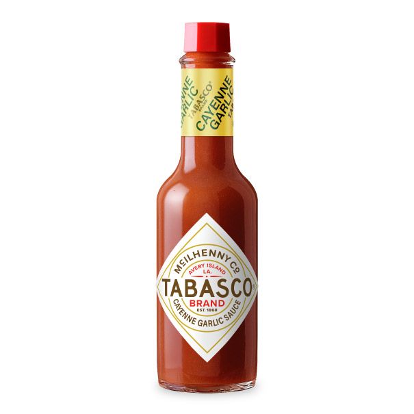NolaCajun TABASCO Cayenne Garlic Pepper Sauce Louisiana Hot Sauce Cajun Condiment