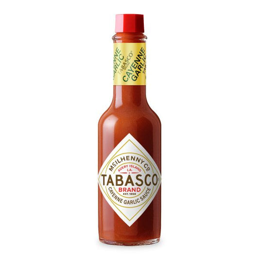 NolaCajun TABASCO Cayenne Garlic Pepper Sauce Louisiana Hot Sauce Cajun Condiment