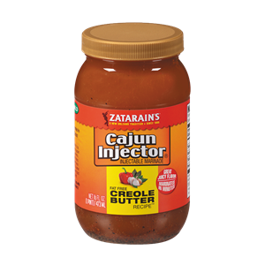 Zatarain's Cajun Injector Creole Butter Injectable Marinade - Louisiana Poultry Marinade