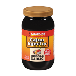 Zatarain's Cajun Injector Creole Garlic Injectable Marinade - Louisiana Garlic Marinade