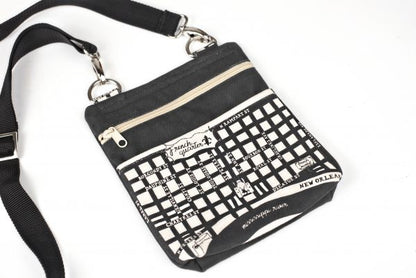 NolaCajun Cross Body Purse French Quarter Map New Orleans Souvenir
