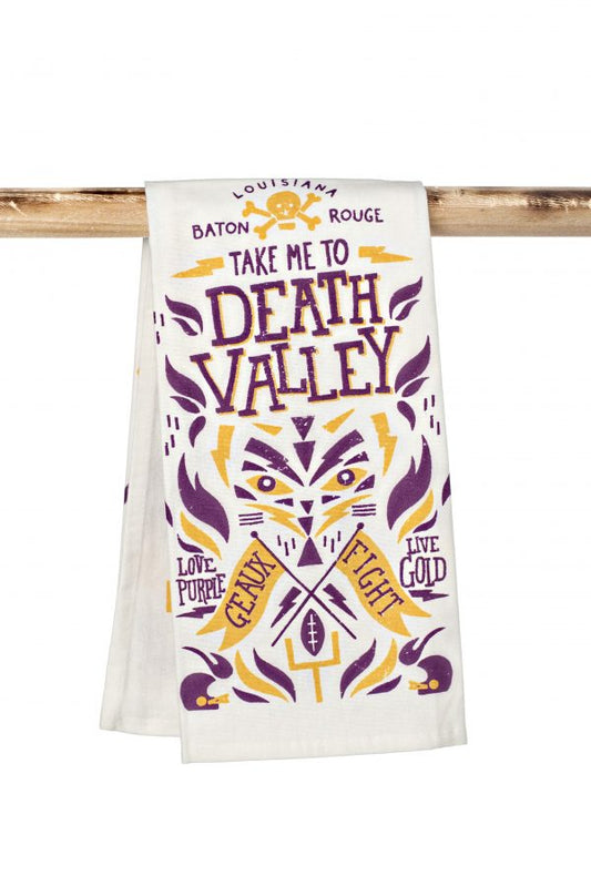 NolaCajun Kitchen Towel Death Valley Louisiana Cajun Country Kitchen Towel