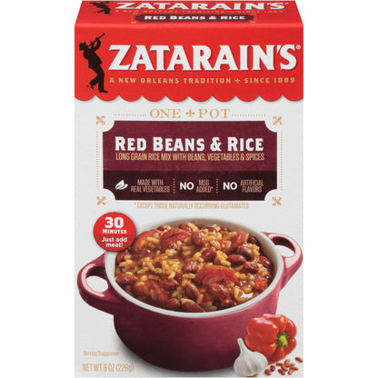 NolaCajun Zatarain's Red Beans and Rice Mix Louisiana Classic Cajun Monday Red Beans
