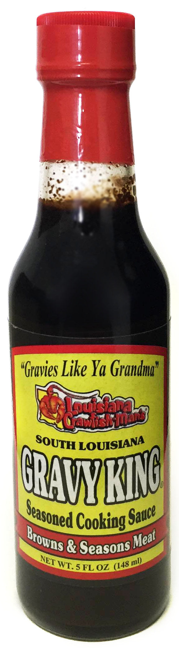 NolaCajun Gravy King Seasoned Cooking Sauce Louisiana all-purpose Cajun seasoned cooking sauce