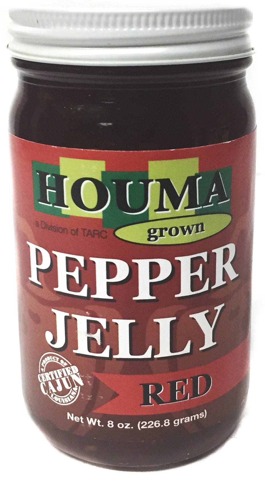 NolaCajun Houma Grown Pepper Jelly spicy Louisiana habanero pepper jelly jar