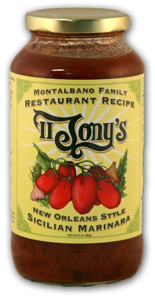NolaCajun II Tony's New Orleans Style Marinara authentic New Orleans Italian marinara sauce