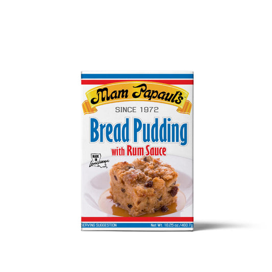 NolaCajun Mam Papaul's Bread Pudding Mix Louisiana Classic Cajun Bread Pudding Recipe