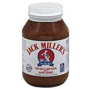 NolaCajun Jack Miller's Bar-B-Que Sauce bold smoky Louisiana BBQ sauce detail