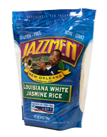 NolaCajun JazzMen Louisiana White Jasmine Rice authentic Louisiana-grown jasmine white rice