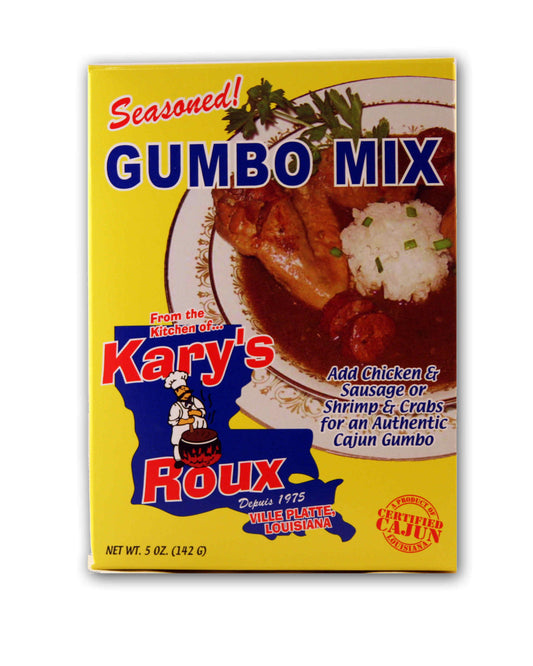 NolaCajun Kary's Gumbo Mix Louisiana authentic Cajun gumbo seasoning mix packet