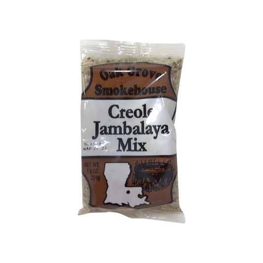 NolaCajun Oak Grove Smokehouse Jambalaya Mix Louisiana smoked Cajun jambalaya seasoning mix