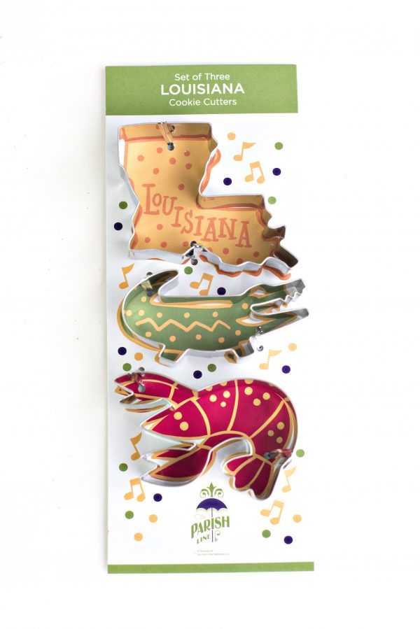 NolaCajun Louisiana Cookie Cutters New Orleans Gift Baking