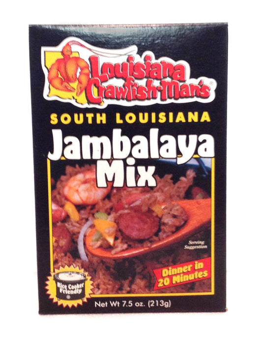 NolaCajun Louisiana Crawfish-Man's Jambalaya Mix authentic Cajun one-pot jambalaya rice mix