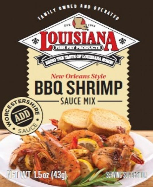 NolaCajun Louisiana Fish Fry BBQ Shrimp Seasoning New Orleans BBQ shrimp spice blend