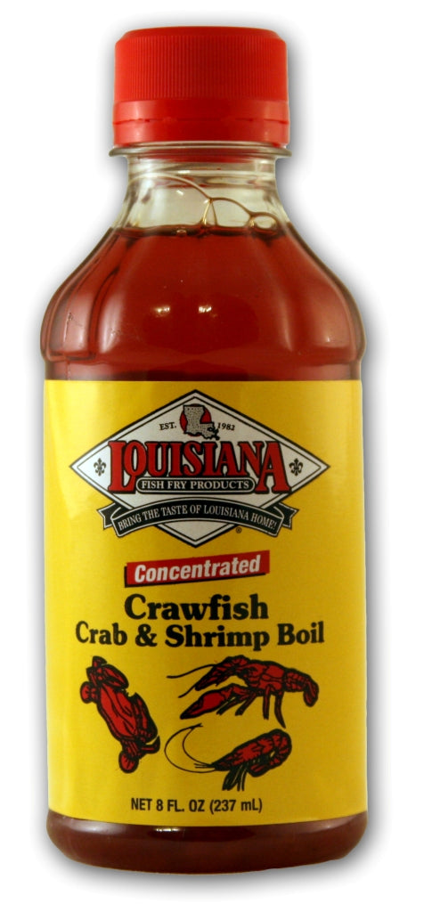 NolaCajun Louisiana Fish Fry Liquid Crawfish Boil Louisiana seasoned crawfish boil liquid blend